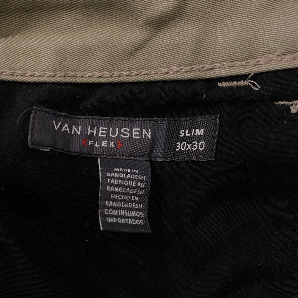 Van Heusen performance khakis